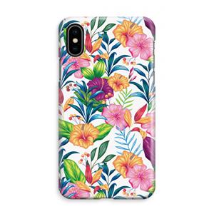 CaseCompany Tropisch 2: iPhone XS Max Volledig Geprint Hoesje