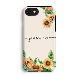 CaseCompany Zonnebloemen: iPhone 8 Tough Case