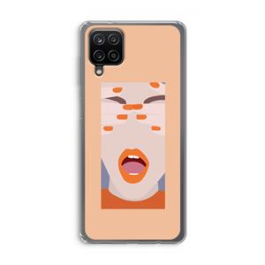 CaseCompany Surprise: Samsung Galaxy A12 Transparant Hoesje