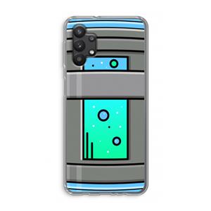 CaseCompany Chug Bottle: Samsung Galaxy A32 5G Transparant Hoesje