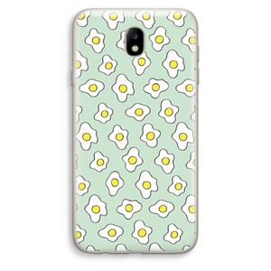 CaseCompany Spiegeleitjes: Samsung Galaxy J7 (2017) Transparant Hoesje
