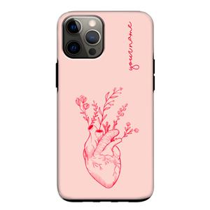 CaseCompany Blooming Heart: iPhone 12 Pro Tough Case