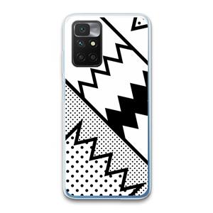 CaseCompany Pop Art #5: Xiaomi Redmi 10 Transparant Hoesje