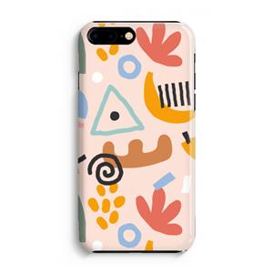 CaseCompany Abstract: Volledig Geprint iPhone 7 Plus Hoesje