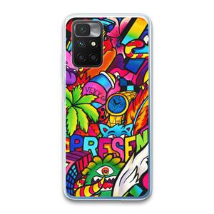 CaseCompany Represent: Xiaomi Redmi 10 Transparant Hoesje