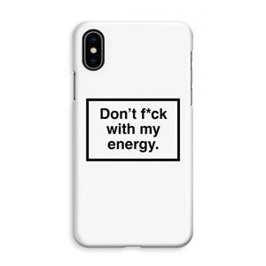 CaseCompany My energy: iPhone XS Max Volledig Geprint Hoesje