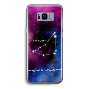 CaseCompany Sterrenbeeld - Donker: Samsung Galaxy S8 Transparant Hoesje