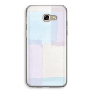 CaseCompany Square pastel: Samsung Galaxy A5 (2017) Transparant Hoesje