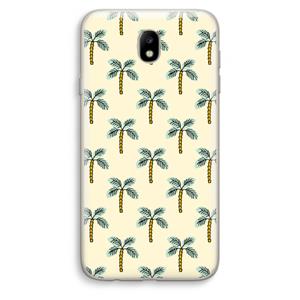 CaseCompany Paradise: Samsung Galaxy J7 (2017) Transparant Hoesje