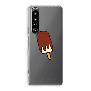 CaseCompany Frisco: Sony Xperia 1 III Transparant Hoesje