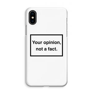 CaseCompany Your opinion: iPhone XS Max Volledig Geprint Hoesje