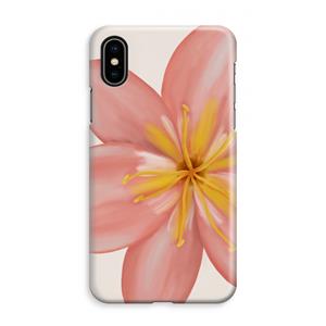 CaseCompany Pink Ellila Flower: iPhone XS Max Volledig Geprint Hoesje