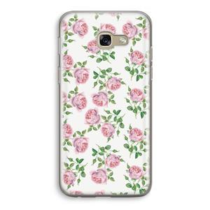 CaseCompany Kleine roosjes: Samsung Galaxy A5 (2017) Transparant Hoesje