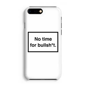 CaseCompany No time: Volledig Geprint iPhone 7 Plus Hoesje