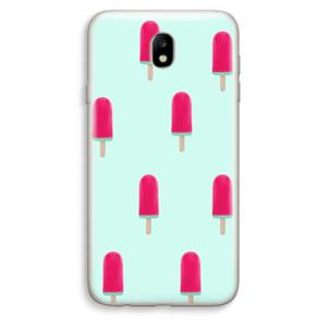 CaseCompany Waterijsje: Samsung Galaxy J7 (2017) Transparant Hoesje