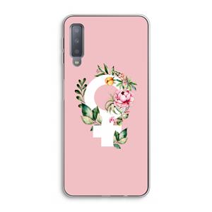 CaseCompany Venus: Samsung Galaxy A7 (2018) Transparant Hoesje
