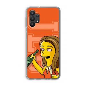 CaseCompany Jamie Lee Simpson: Samsung Galaxy A32 5G Transparant Hoesje