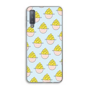 CaseCompany Citroenen: Samsung Galaxy A7 (2018) Transparant Hoesje