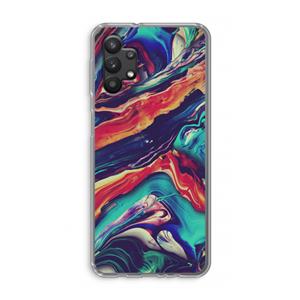 CaseCompany Chameleon Sun: Samsung Galaxy A32 5G Transparant Hoesje