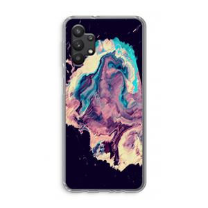 CaseCompany Cosmic Silence: Samsung Galaxy A32 5G Transparant Hoesje