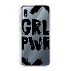 CaseCompany Girl Power #2: Samsung Galaxy A10 Transparant Hoesje