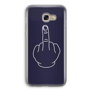 CaseCompany F**k U: Samsung Galaxy A5 (2017) Transparant Hoesje