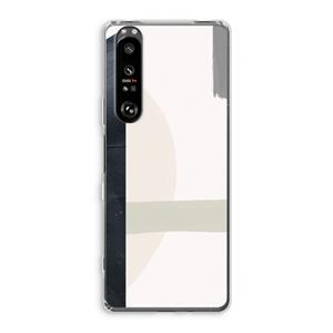 CaseCompany Baca: Sony Xperia 1 III Transparant Hoesje