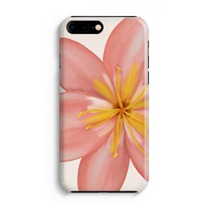 CaseCompany Pink Ellila Flower: Volledig Geprint iPhone 7 Plus Hoesje