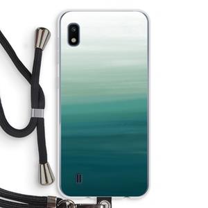 CaseCompany Ocean: Samsung Galaxy A10 Transparant Hoesje met koord