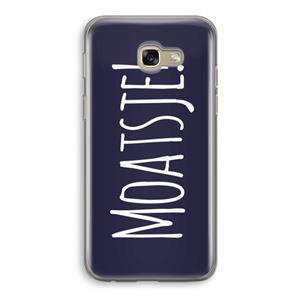 CaseCompany Moatsje!: Samsung Galaxy A5 (2017) Transparant Hoesje