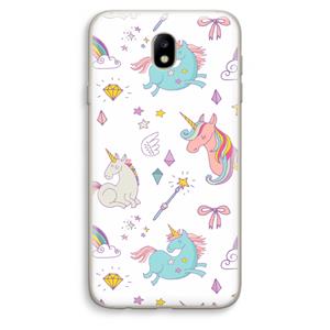 CaseCompany Fantasiewereld: Samsung Galaxy J7 (2017) Transparant Hoesje