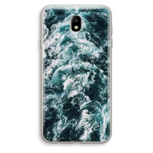 CaseCompany Zee golf: Samsung Galaxy J7 (2017) Transparant Hoesje