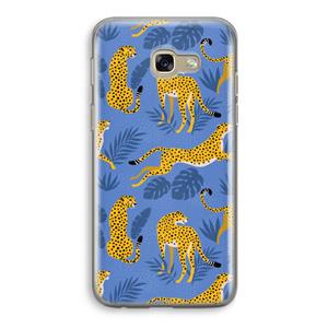 CaseCompany Luipaard: Samsung Galaxy A5 (2017) Transparant Hoesje