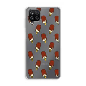 CaseCompany Yummy: Samsung Galaxy A12 Transparant Hoesje