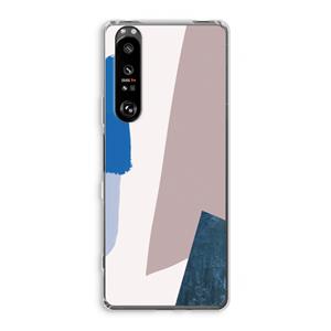 CaseCompany Lapis: Sony Xperia 1 III Transparant Hoesje