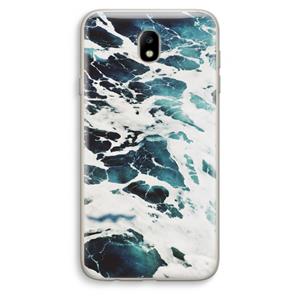 CaseCompany Golven: Samsung Galaxy J7 (2017) Transparant Hoesje