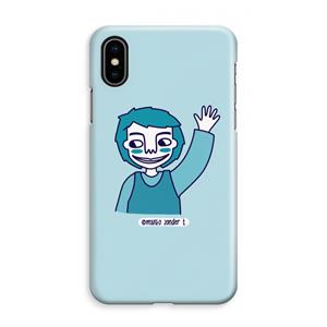 CaseCompany Zwaai: iPhone XS Max Volledig Geprint Hoesje