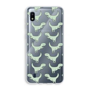 CaseCompany Dinos: Samsung Galaxy A10 Transparant Hoesje