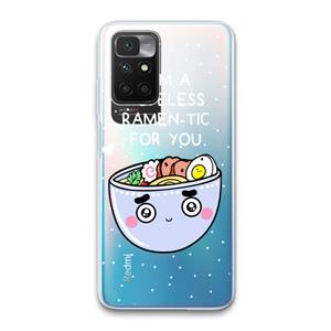 CaseCompany I'm A Hopeless Ramen-Tic For You: Xiaomi Redmi 10 Transparant Hoesje