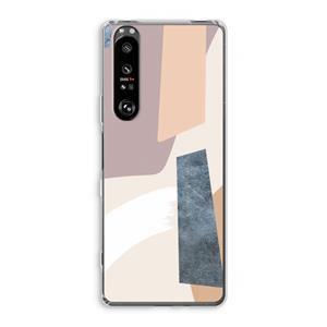 CaseCompany Luca: Sony Xperia 1 III Transparant Hoesje