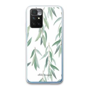 CaseCompany Branch up your life: Xiaomi Redmi 10 Transparant Hoesje