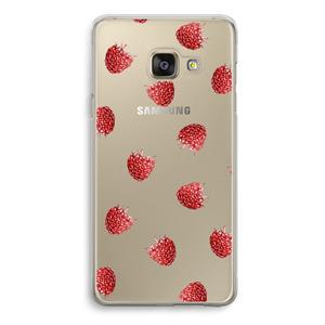 CaseCompany Framboosjes: Samsung Galaxy A3 (2016) Transparant Hoesje