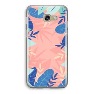 CaseCompany Tropisch: Samsung Galaxy A5 (2017) Transparant Hoesje