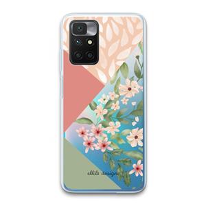 CaseCompany Sweet heaven geometrics: Xiaomi Redmi 10 Transparant Hoesje