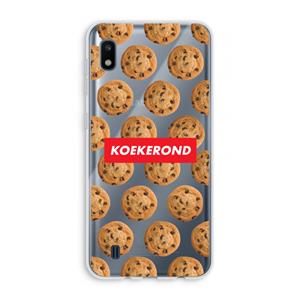 CaseCompany Koekerond: Samsung Galaxy A10 Transparant Hoesje