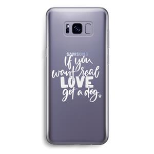 CaseCompany Partner in crime: Samsung Galaxy S8 Transparant Hoesje