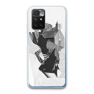 CaseCompany House: Xiaomi Redmi 10 Transparant Hoesje