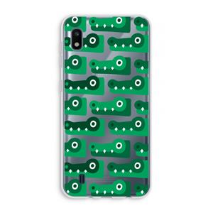 CaseCompany Crocs: Samsung Galaxy A10 Transparant Hoesje