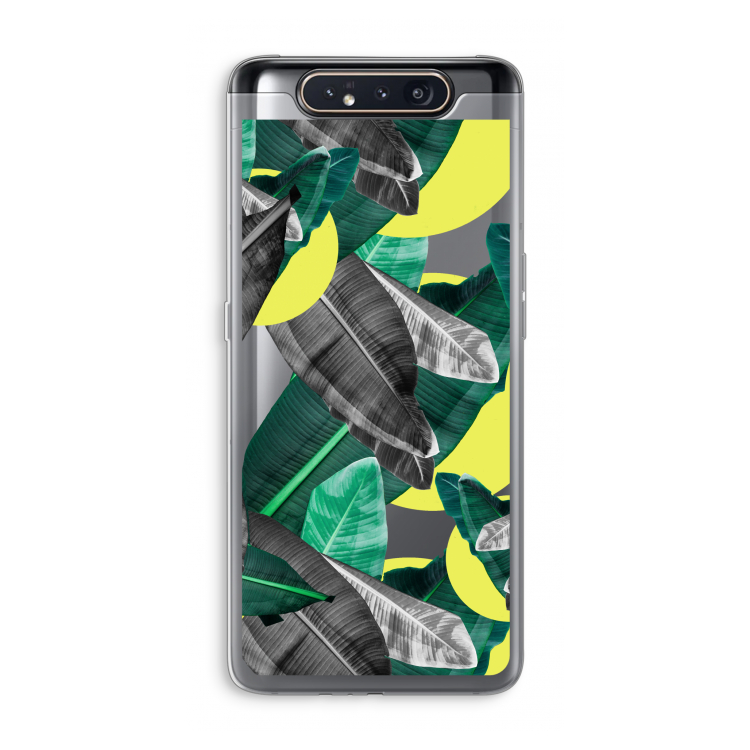 CaseCompany Fantasie jungle: Samsung Galaxy A80 Transparant Hoesje