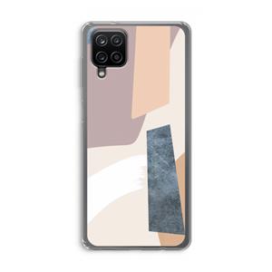 CaseCompany Luca: Samsung Galaxy A12 Transparant Hoesje